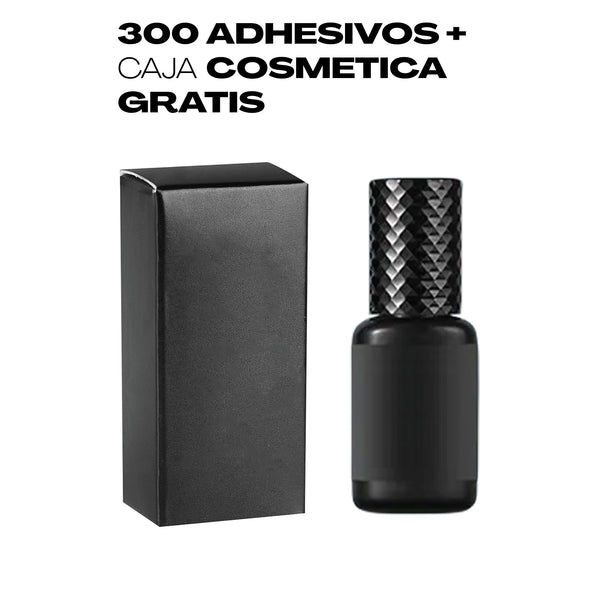 300 ADHESIVOS + CAJA COSMÉTICA